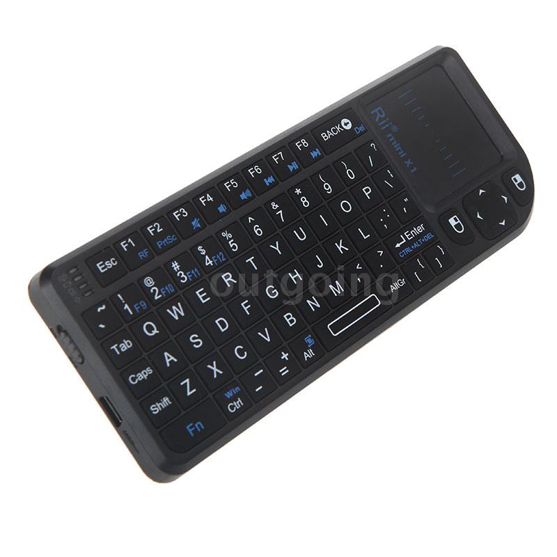 Bộ bàn phím và chuột không dây mini 2.4G cho PC Notebook Smart TV