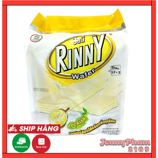 Bánh Xốp Thái Lan Rinny Các Vị 408gr