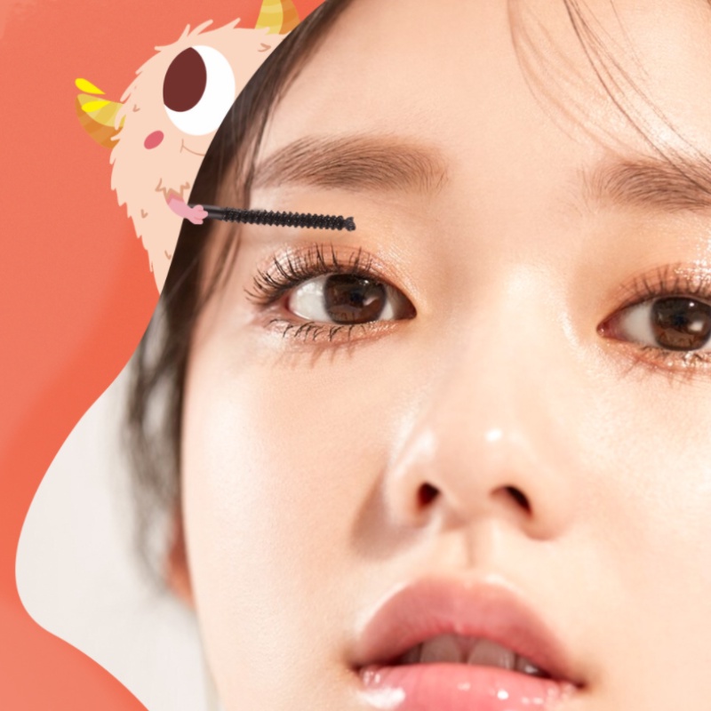 Mascara trang điểm uốn dài lông mi siêu mịn chống nước lâu trôi dùng trang điểm