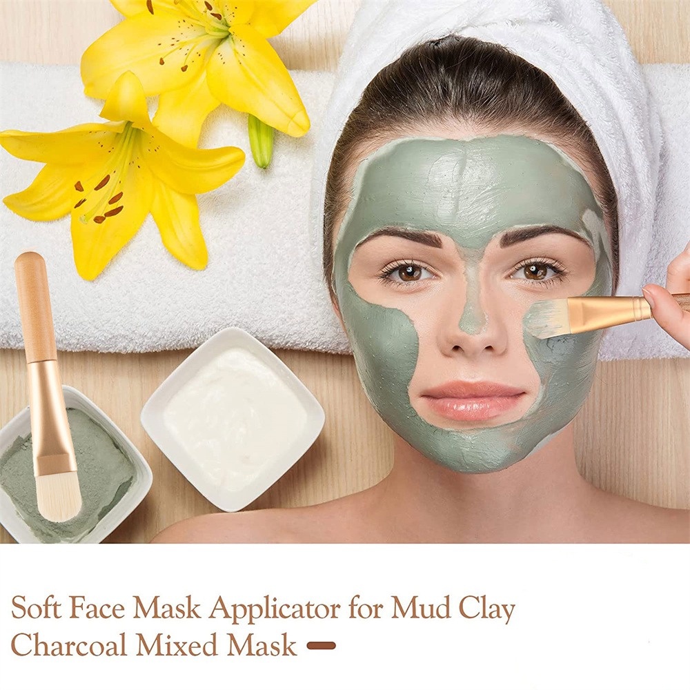 Cọ Đắp Mặt Nạ Dạng Lỏng Đầu Cọ Mềm Chăm Sóc Da Mặt