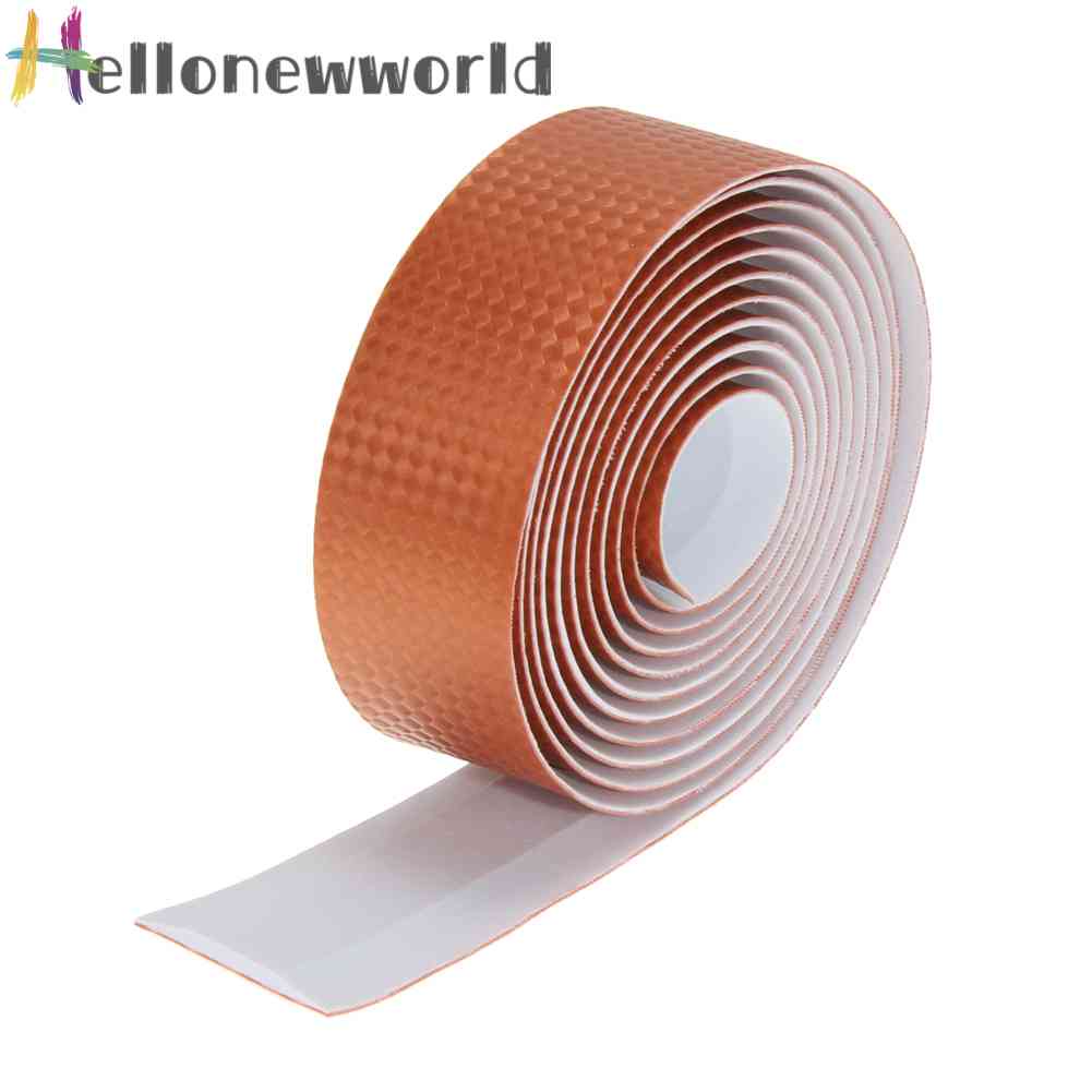 Băng Quấn Ghi Đông Xe Đạp Màu Đen + 2 Dây Cột Bằng Sợi Carbon