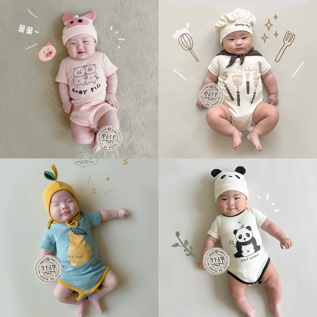 BodySuit cho bé, body cho bé trai và bé Thanh Hằng Baby 5 đến 13 Kg