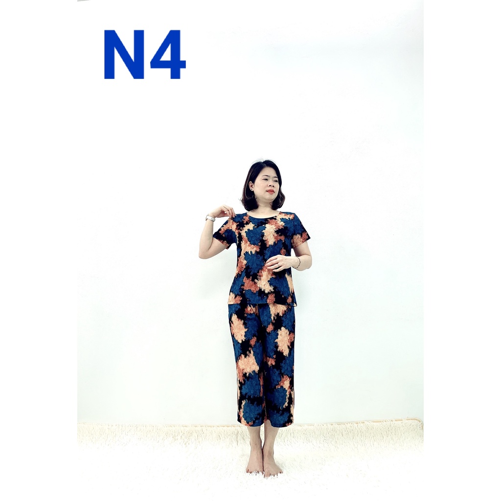 Quần Áo Trung Niên Nữ  Bộ Lanh Cao Cấp  Đã Qua Xử Lý Co  Đủ Size Từ 47 Tới 70kg Dành Cho Quý Bà - Laddy Store