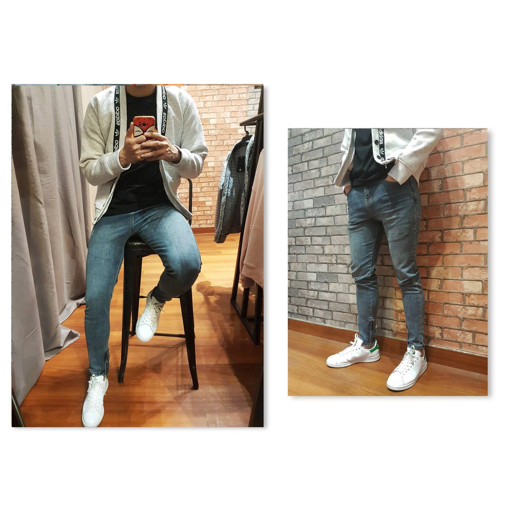 Quần jean Skinny Zip