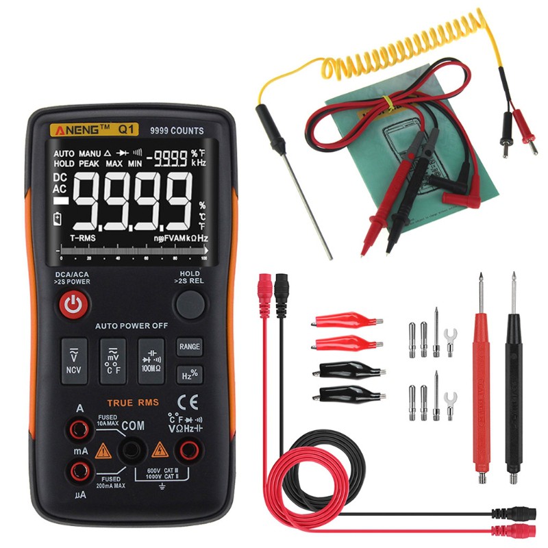Bộ vạn năng kế kỹ thuật số sử dụng điện AC / DC