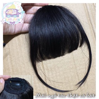 Tóc giả mái 😛FREESHIP😛 Mái ngố tóc thật có bát