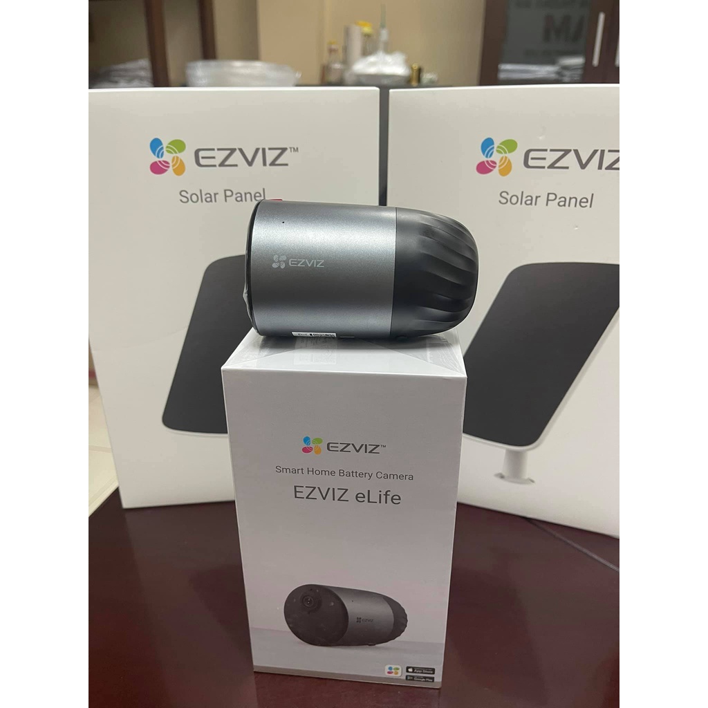 Camera WIFI ngoài trời dùng pin EZVIZ BC1C 1080P có màu đêm hàng chính hãng