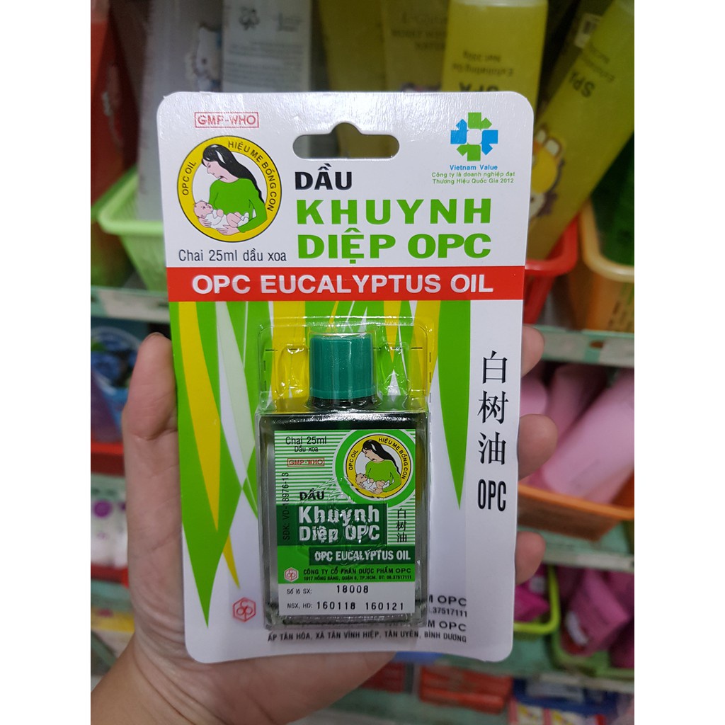 Dầu khuynh diệp OPC 25ml