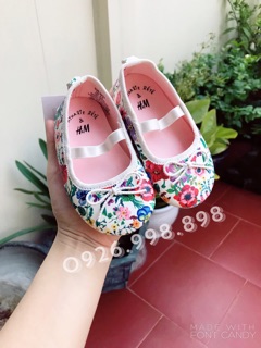 Giày Hm auth cho bé gái- ảnh tự chụp