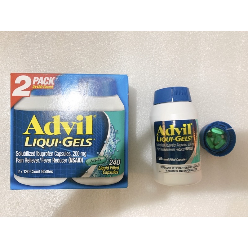 (chính hãng Mỹ) hợp 120 vien gel xanh