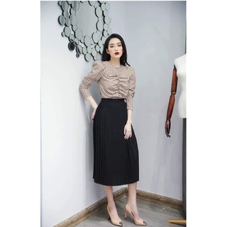 Áo somi kiểu caro