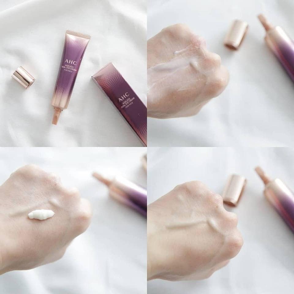 Kem Dưỡng Da Mắt Dưỡng Trắng, Loại Bỏ Quầng Thâm AHC Ageless Real Eye Cream For Face 30ml | BigBuy360 - bigbuy360.vn