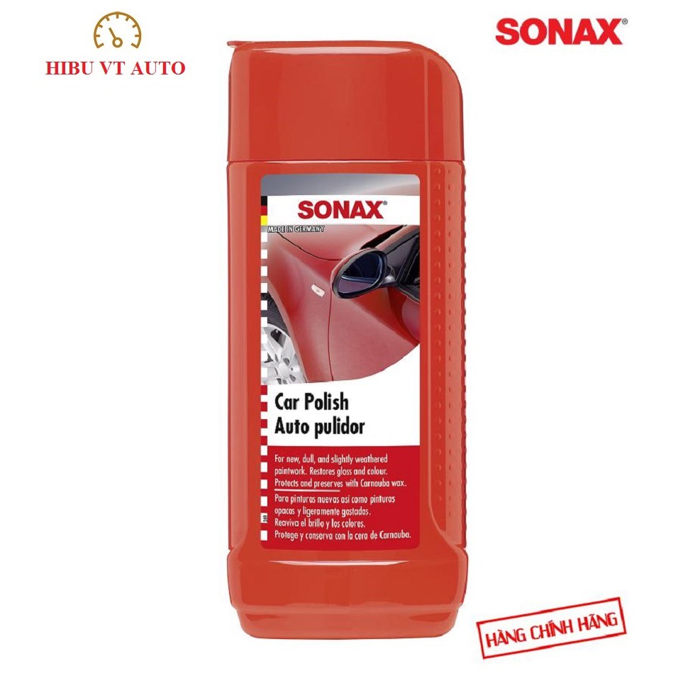 Kem Đánh Bóng Sơn Xe Mờ Xước SONAX Car Polish 300100