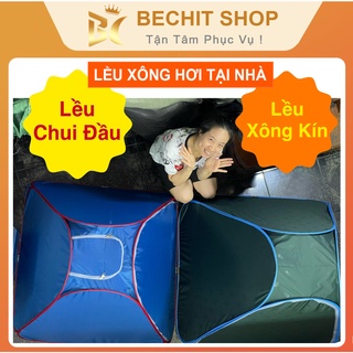 Lều Xông Hơi Giải Cảm, Lều Xông Sau Sinh -  Lều Xông Giải Cảm Vải Tốt, Khung Chắc, Không Mùi - Lều Chui Đầu Tự Bung