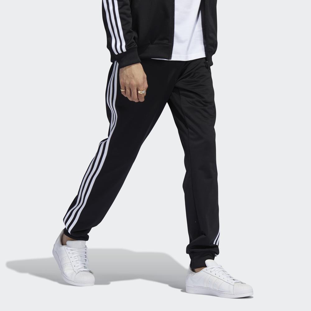 Quần adidas ORIGINALS Nam Track Pants 3 Sọc Màu đen H31304