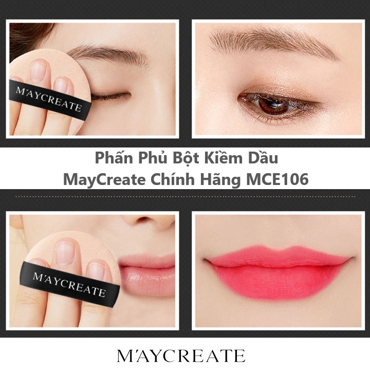 Phấn Phủ Bột Kiềm Dầu MayCreate Chính Hãng MCE106