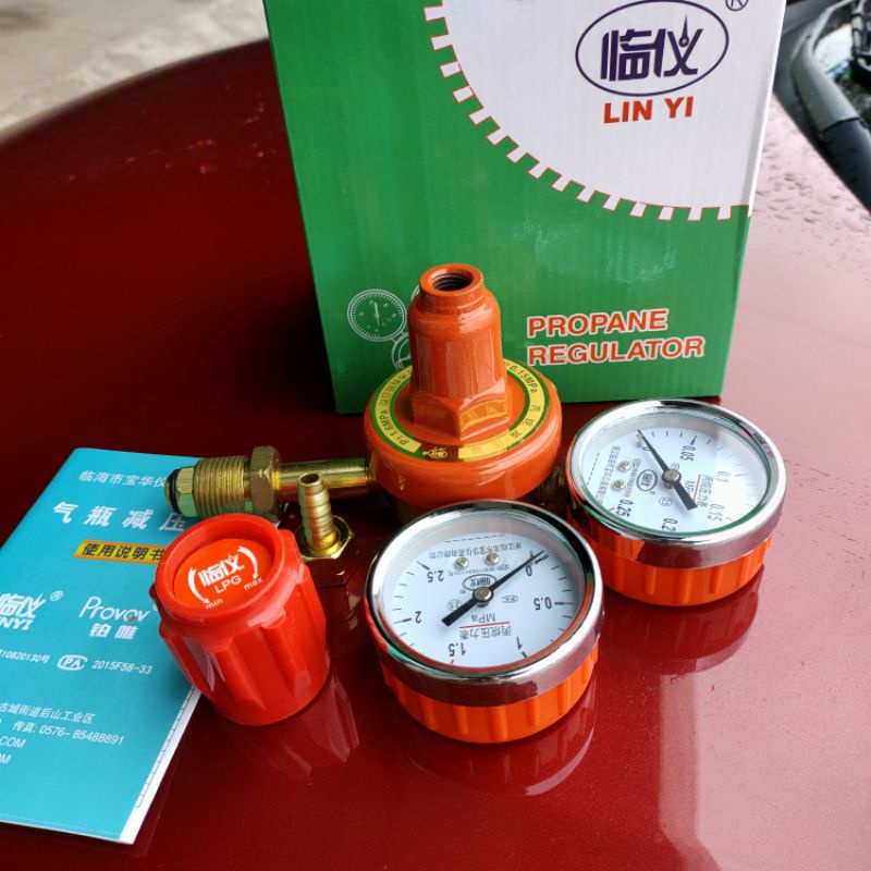 Đồng hồ điều chỉnh áp xuất và lưu lượng khí từ bình Gas - Đồng hồ cắt hơi gas