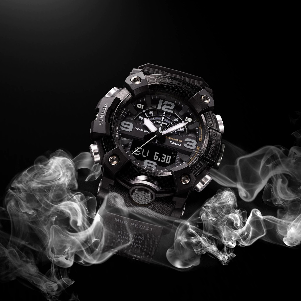 Đồng Hồ Casio Nam Dây Nhựa GSHOCK GG-B100-1BDR Chính Hãng