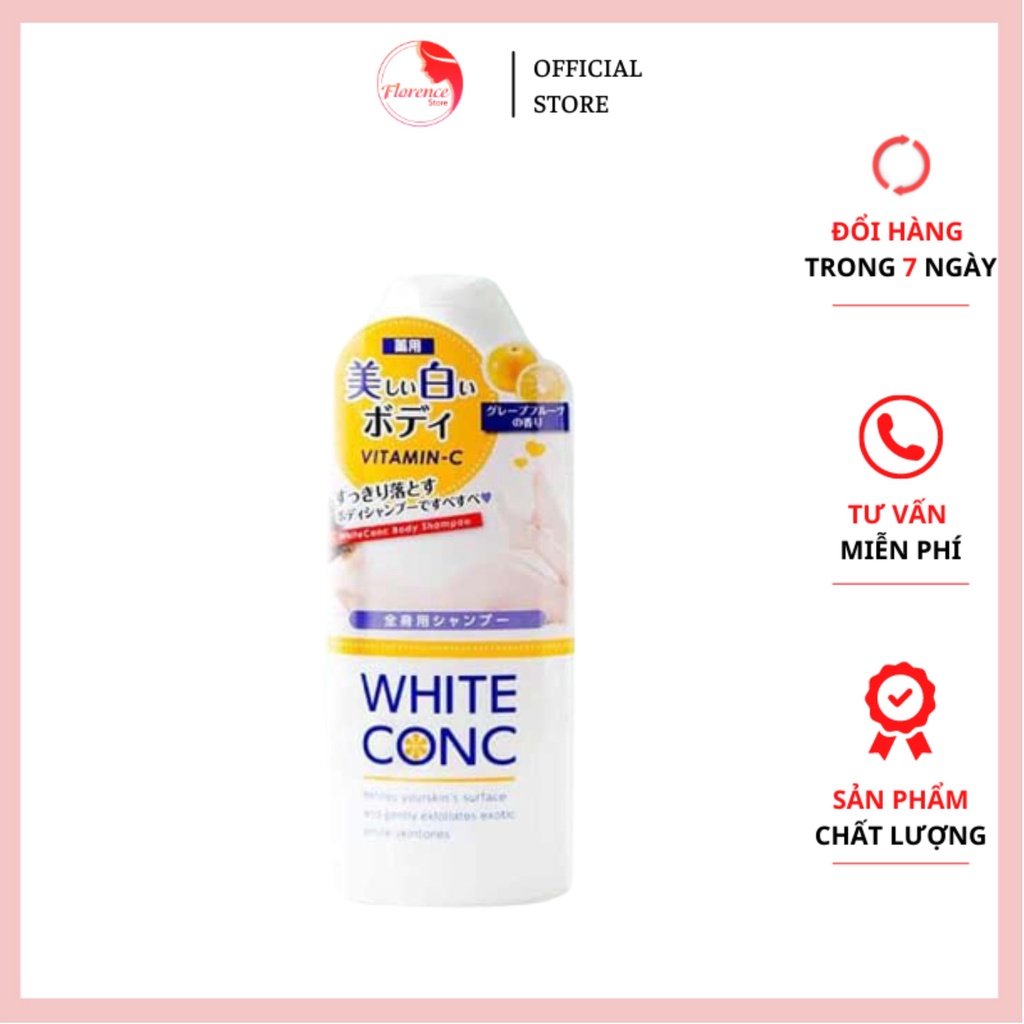 Sữa tắm White Conc Body trắng da