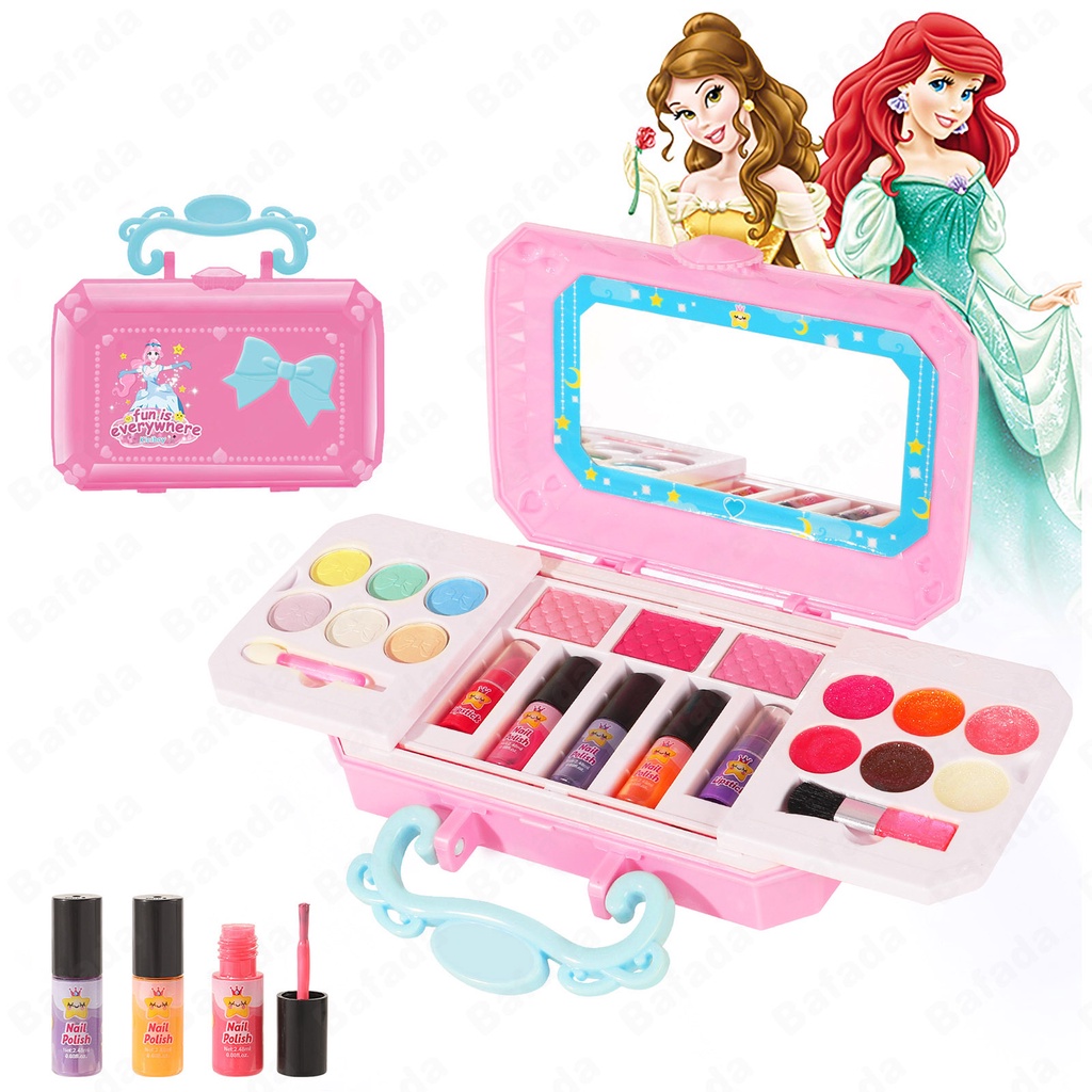 Bộ trang điểm giả vờ công chúa Disney an toàn đã được kiểm nghiệm làm đồ chơi cho trẻ