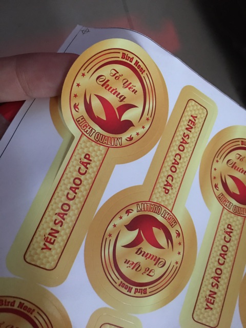 SET 50 TEM NÊM PHONG DÁN NẮP HỦ YẾN
