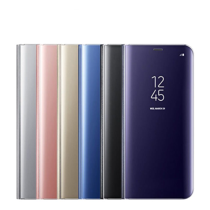 Ốp Lưng Nắp Gập Tráng Gương Cao Cấp Cho Samsung J5 Pro 2017 J530