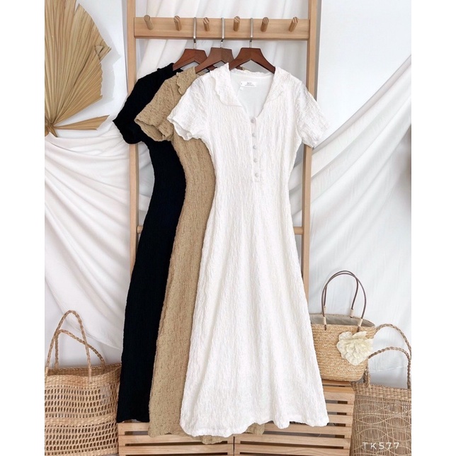 ĐẦM ôm body co giãn,dáng dài,có 3 màu freesize may 2 lớp hàng thiết kế, Hàng sẵn shop | BigBuy360 - bigbuy360.vn