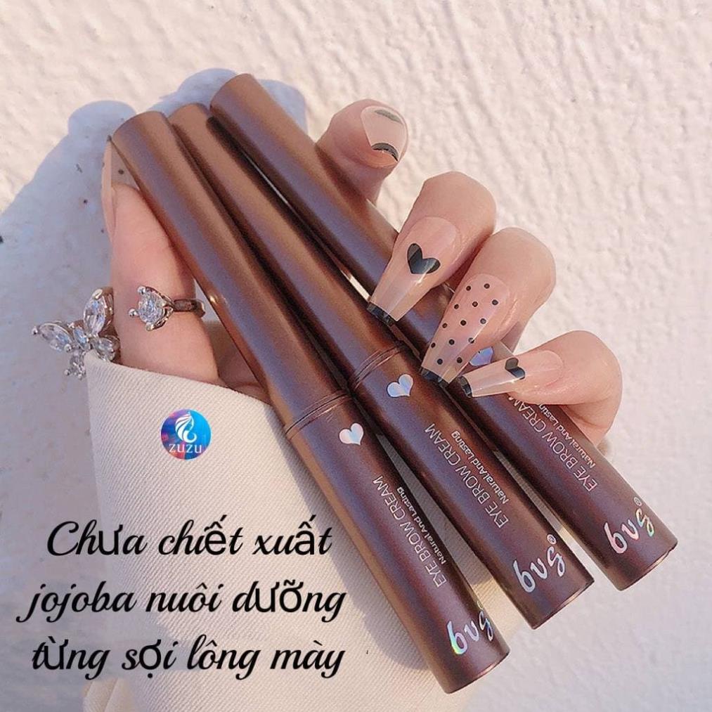 Mascara lông mày BUG nghiêng 45 độ chống thấm nước lâu trôi MINZ