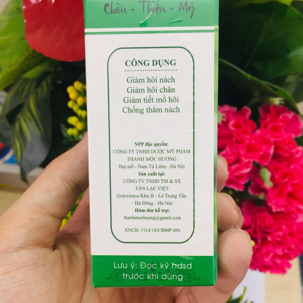 Trị hôi nách Thanh Mộc Hương - Không còn lỗi lo mùi cơ thể tự tin sải cánh mọi lúc mọi nơi | BigBuy360 - bigbuy360.vn