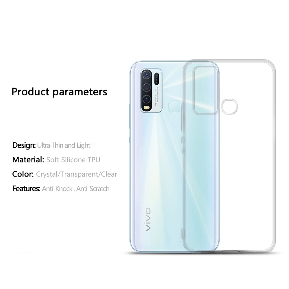 Ốp điện thoại Vivo Y27 4G Y17s Y36 5G Y02 Y02s Y16 Y22s Y33s Y35 Y15s Y21s Y21 Y21t Y76 Y72 Y20 Y20s Y01 Y50 Y30 Y31 Y51 Y17 Y15 Y12 Y11