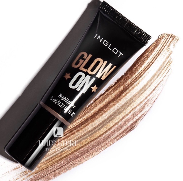 Inglot Glow On Highlighter Dạng Gel