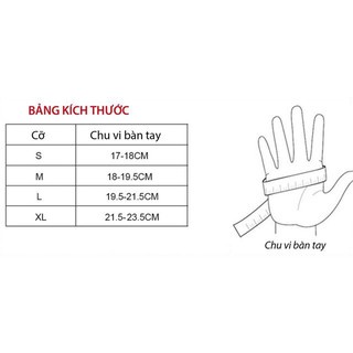 Găng tay thể thao tập Gym, găng tay phượt, chính hãng Anhsport92