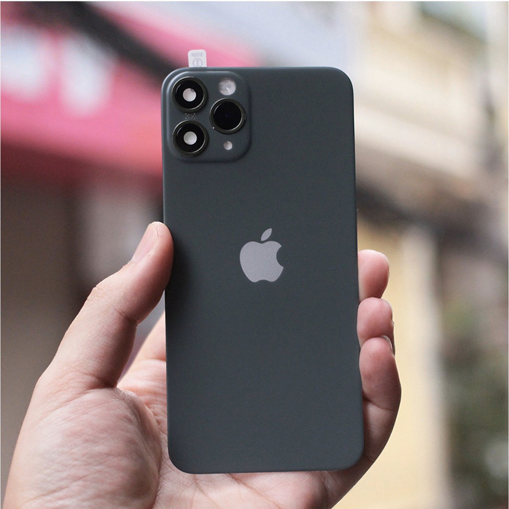 Dán Độ Giả Full nhám mặt sau 3 camera có Flash từ X / Xs / Xs Max lên 11 Pro /11 Pro Max