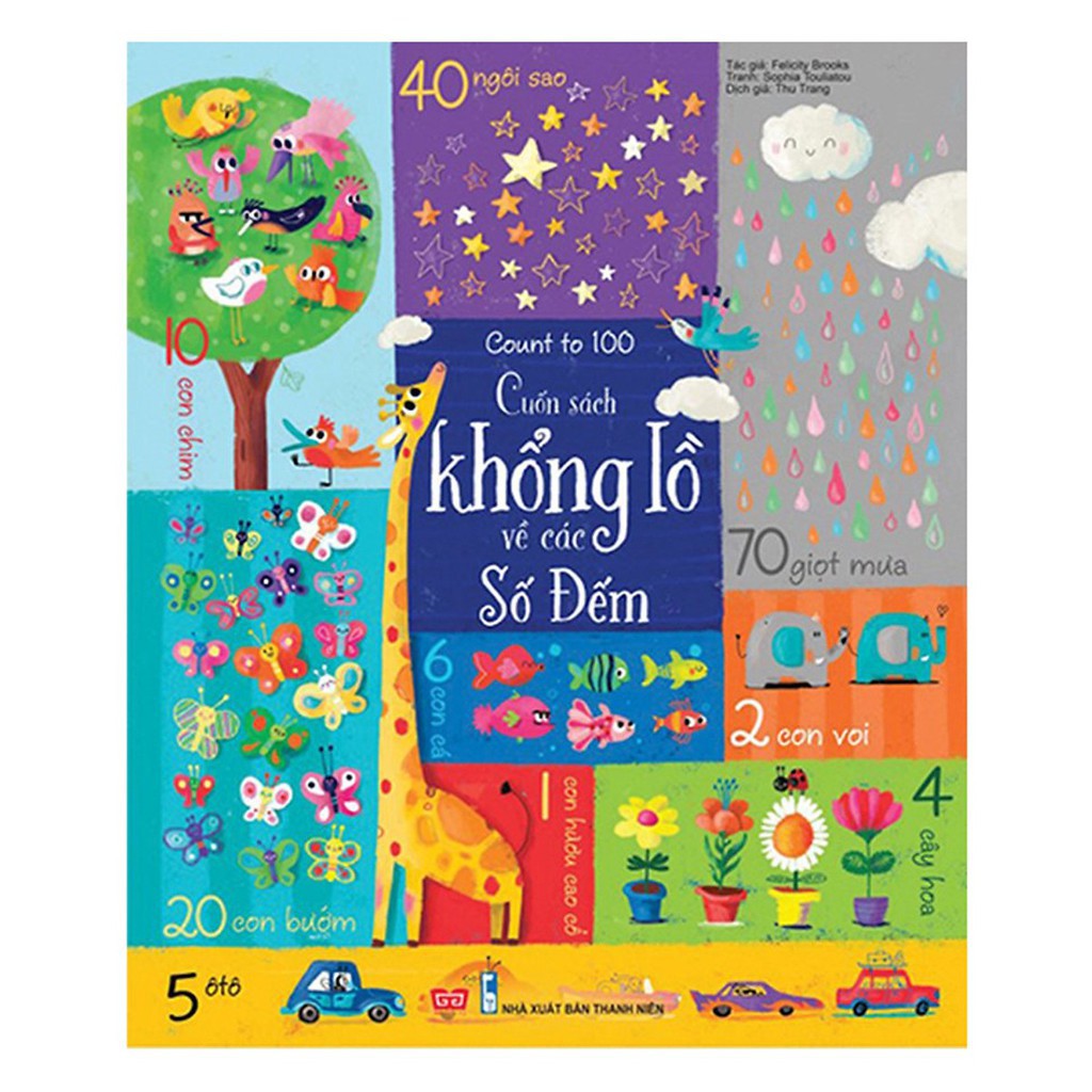 Sách Big books Cuốn sách khổng lồ về các số đếm