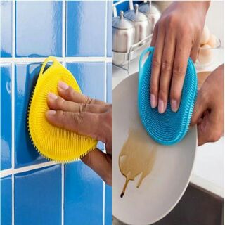 Combo 10 miếng rửa bát, chén silicon