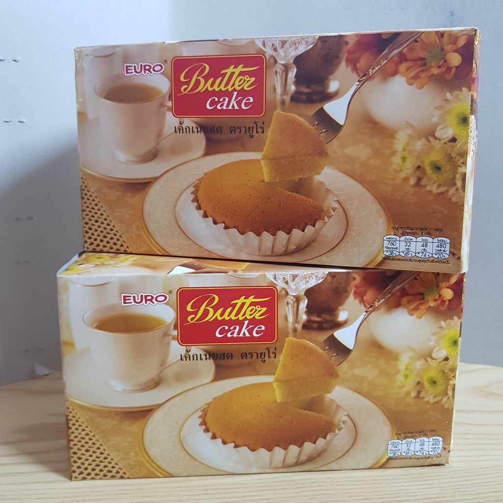 BÁNH BÔNG LAN Butter Cake Euro Thái Lan 160g