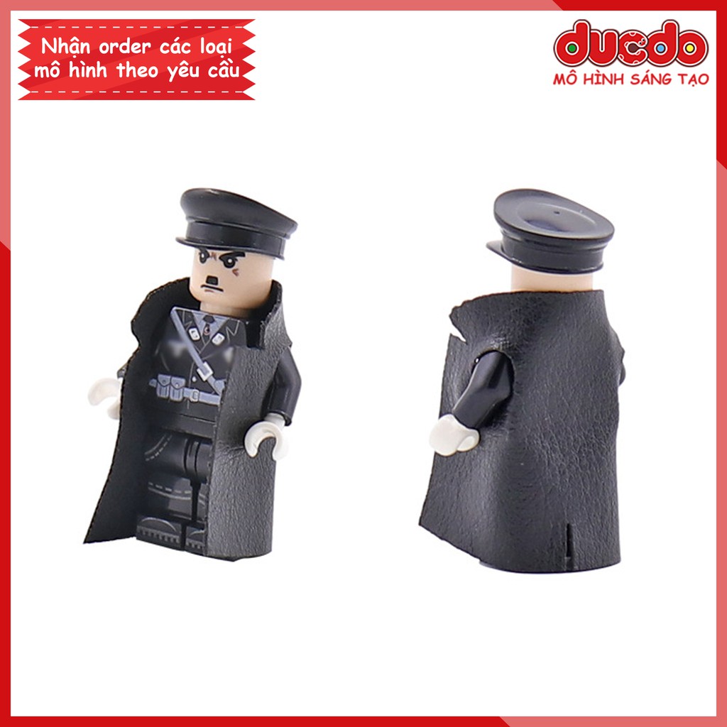 Minifigures Hitler Thủ tướng đế quốc Đức, trùm phát xít - Đồ chơi Lắp ghép Xếp hình Mini lính Army WW2