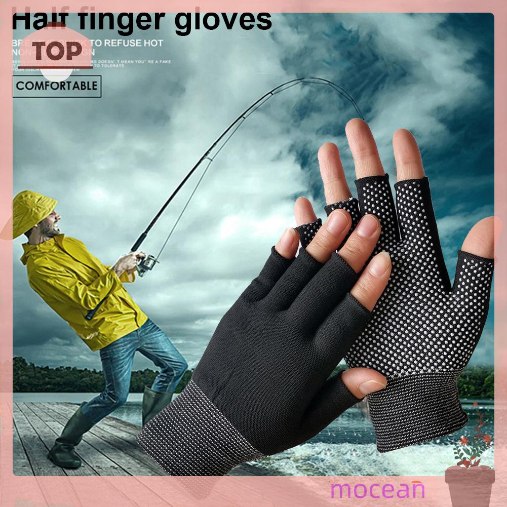 Găng Tay Lái Xe Đạp Hở Ngón Chống Trượt