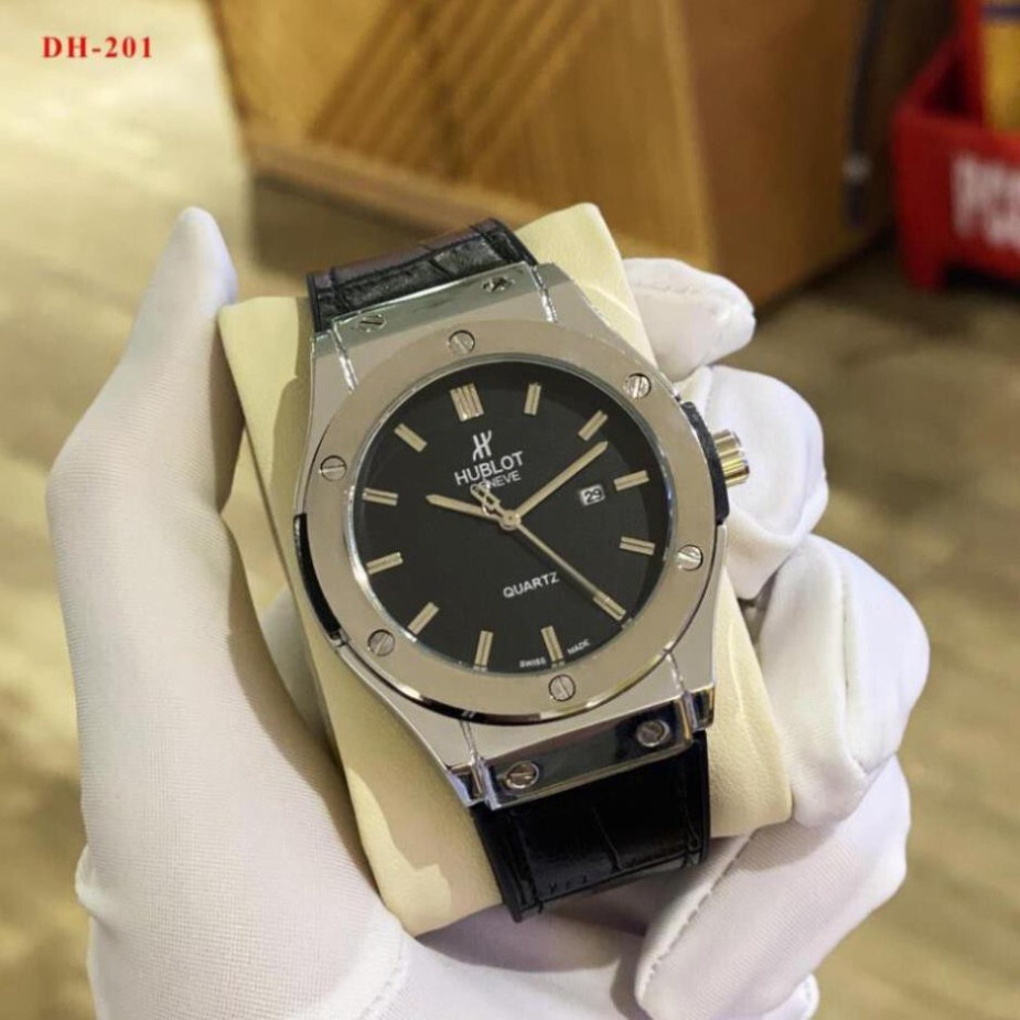 Đồng hồ hublot nam.dây silicon bọc da bò cao cấp [ BH 12 THÁNG ] | BigBuy360 - bigbuy360.vn