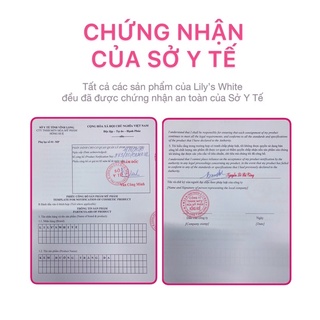 Bộ Mụn Thể Nặng Lily’s White