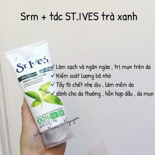 SRM st ives tẩy da chết mỹ