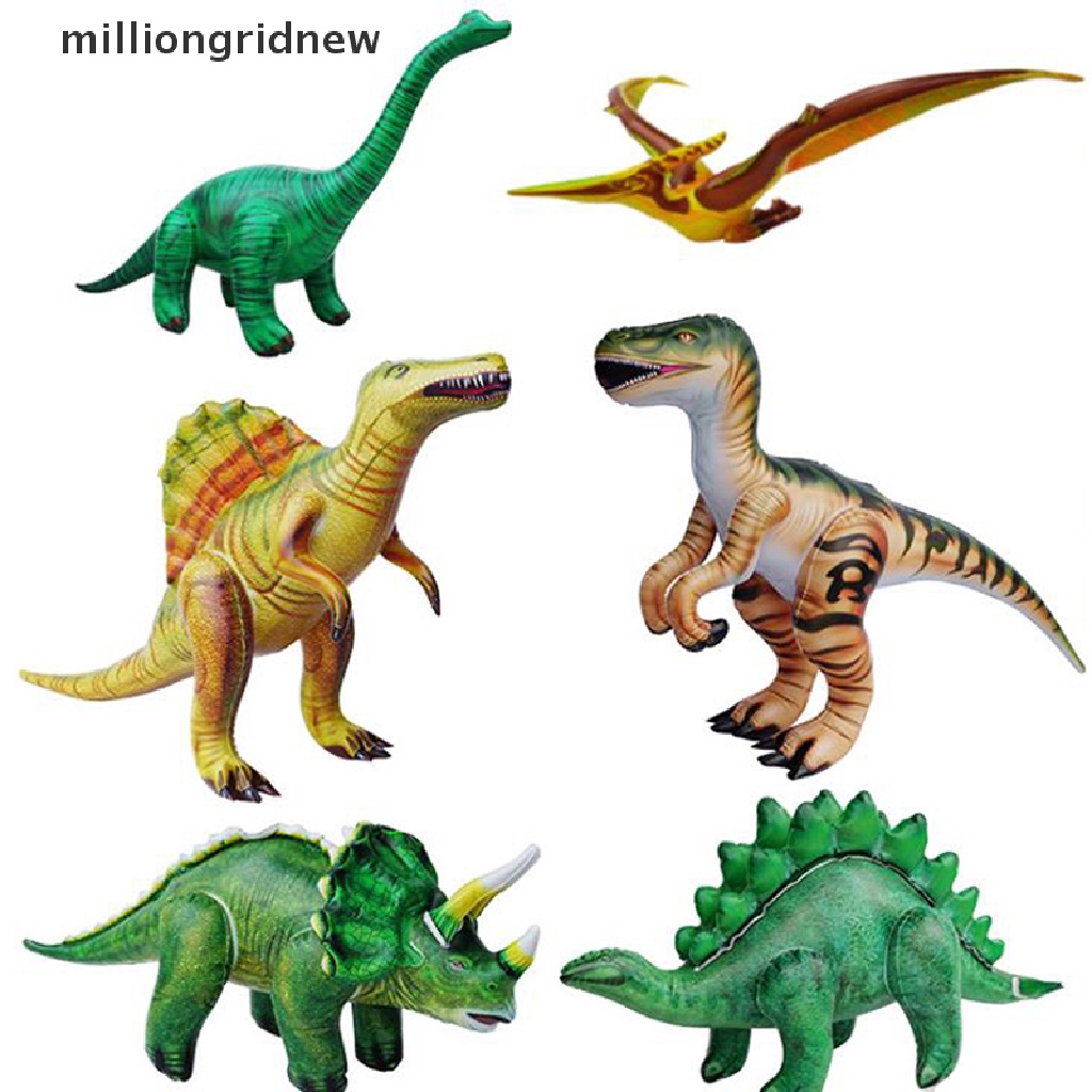 Bong bóng PVC bơm hơi hình khủng long độc đáo trang trí tiệc cho bé