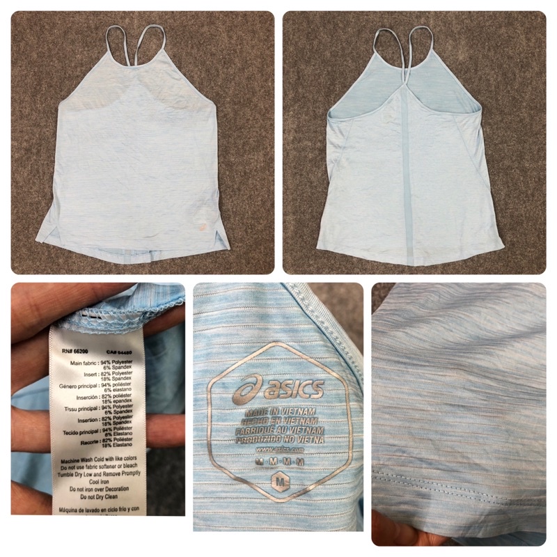 Áo Ba Lỗ Tập Gym Yoga Chạy Bộ Hai Dây Hàng Xuất Xịn