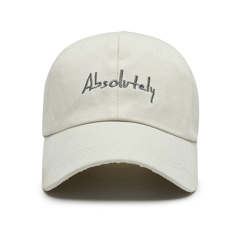 Mũ lưỡi trai ❤️ Nón kết thêu chữ Absolutely nam nữ Unisex chất liệu vải dù thoáng mát Jelishop