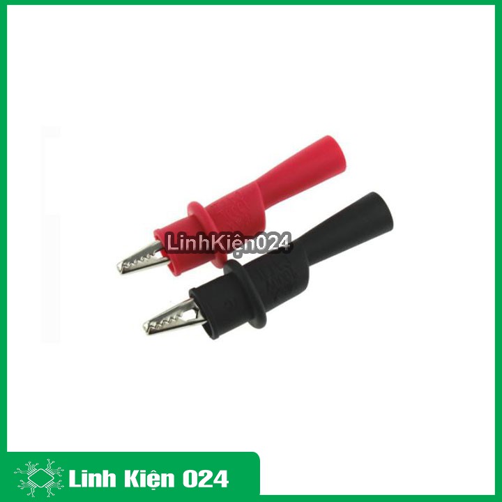 Bộ 2 đầu chuyển que đo đồng hồ sang kẹp cá sấu 1000V/10A