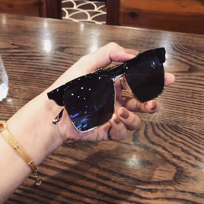 Kính râm V 2017 VUÔNG GỌNG VÀNG NAM NỮ | BigBuy360 - bigbuy360.vn