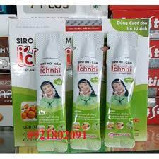 Siro ho cảm Ích Nhi hộp 30 gói x 5ml hỗ trợ giải cảm, giảm ho, sổ mũi, tiêu đờm, dùng cho trẻ sơ sinh, trẻ nhỏ