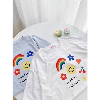 ATTK971-Áo thun in hình cầu vồng