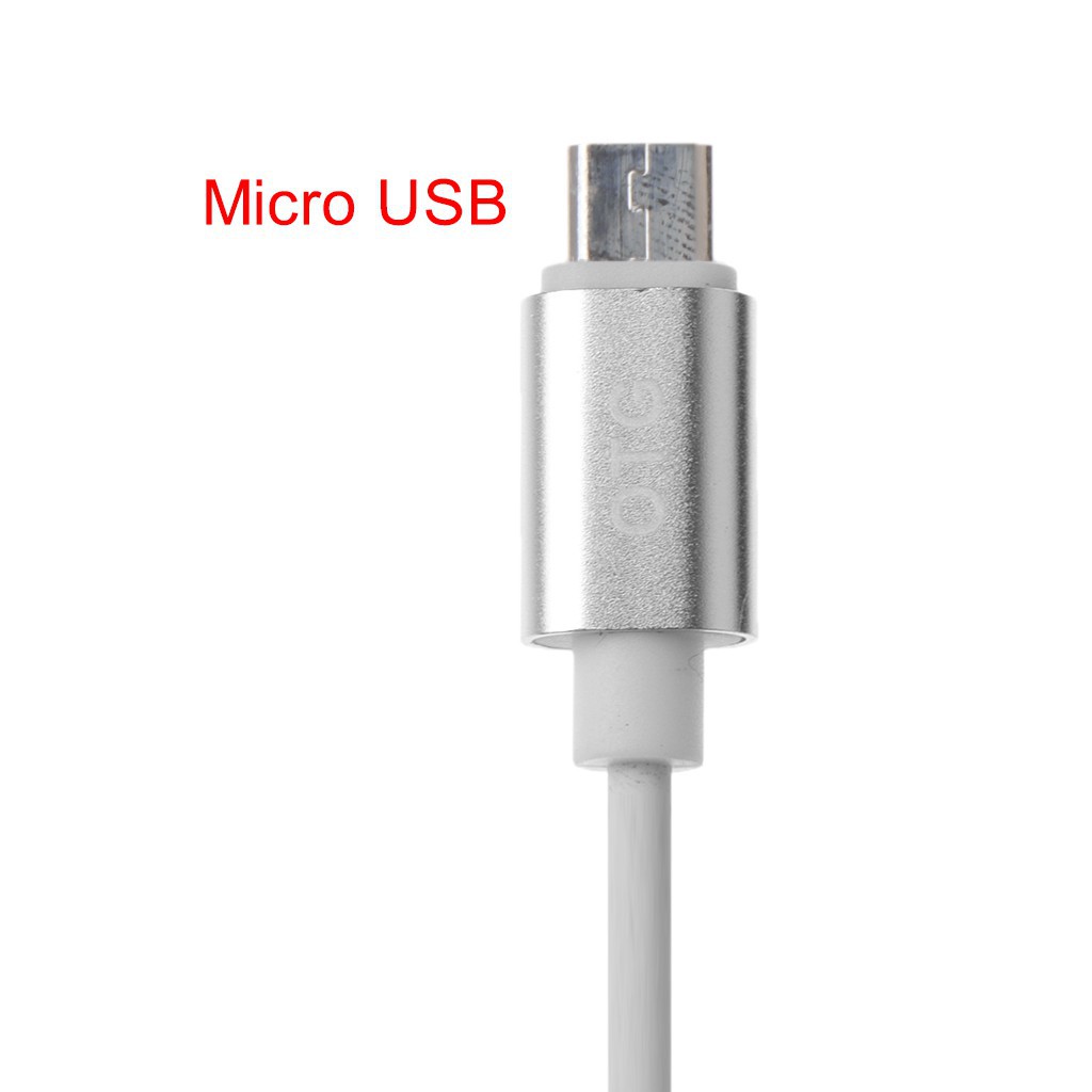 Cáp sạc truyền dữ liệu đầu USB 3.1 Type C sang Micro USB