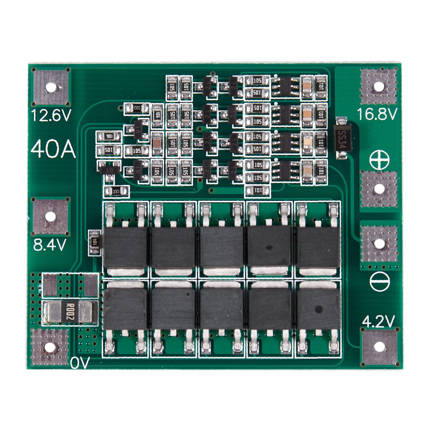 Bảng Mạch Bảo Vệ Pin Lithium 4s 16.8v 18650 40a Ulefone G5Vn